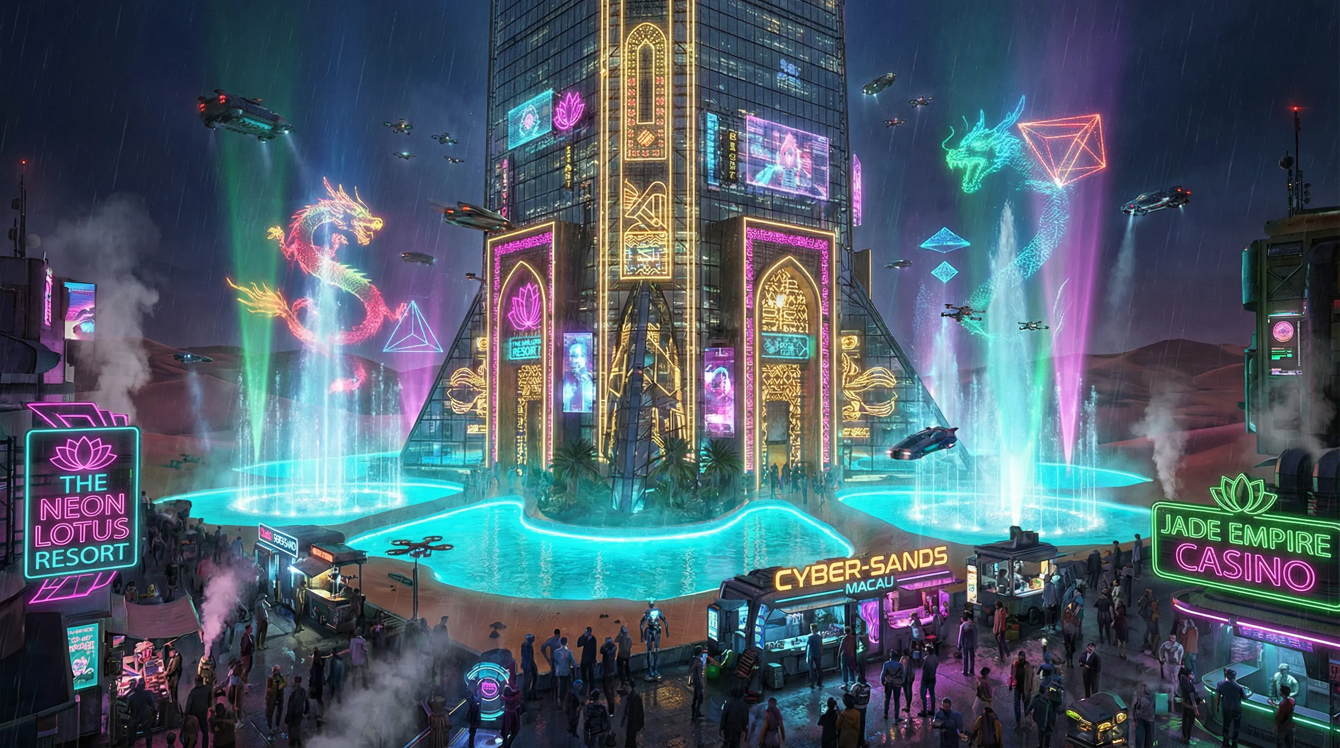 澳彩金沙娱乐城赛博朋克沙漠奇迹